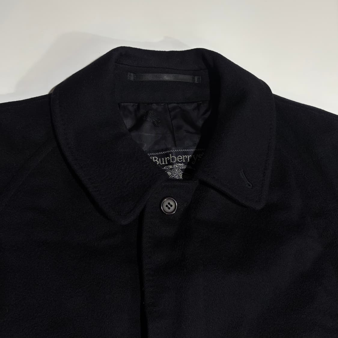 버버리 싱글 블랙 맥코트  상품이미지3