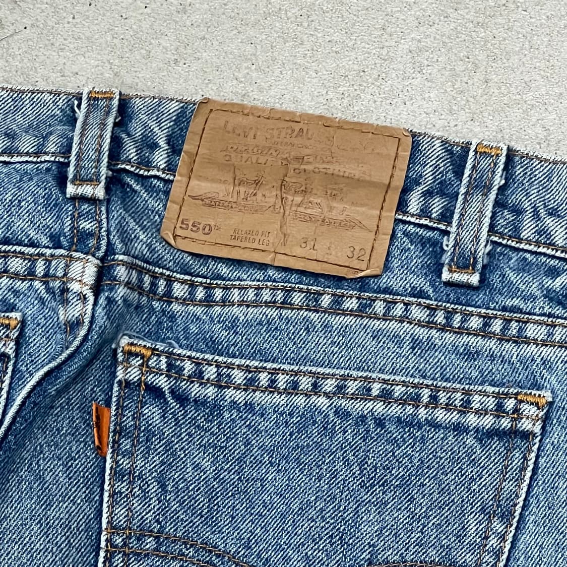 usa 리바이스 550 오렌지탭 데님팬츠 s10162 상품이미지5