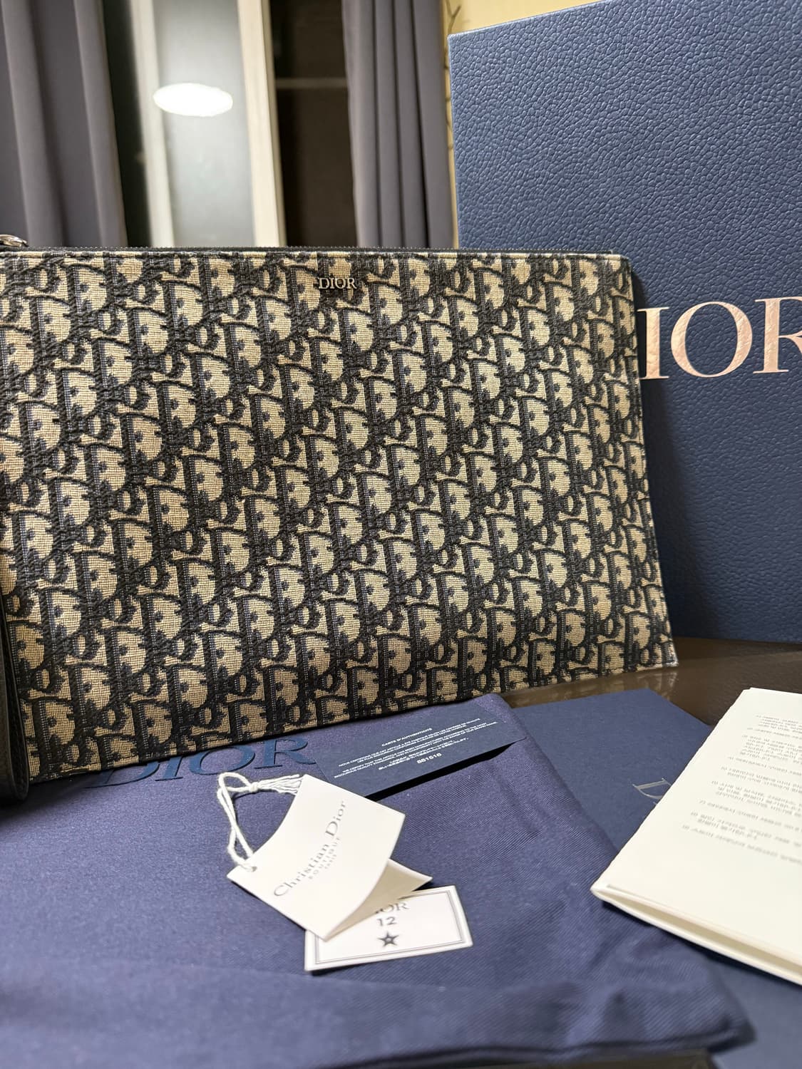 디올 오블리크 A4 클러치백 상품이미지1