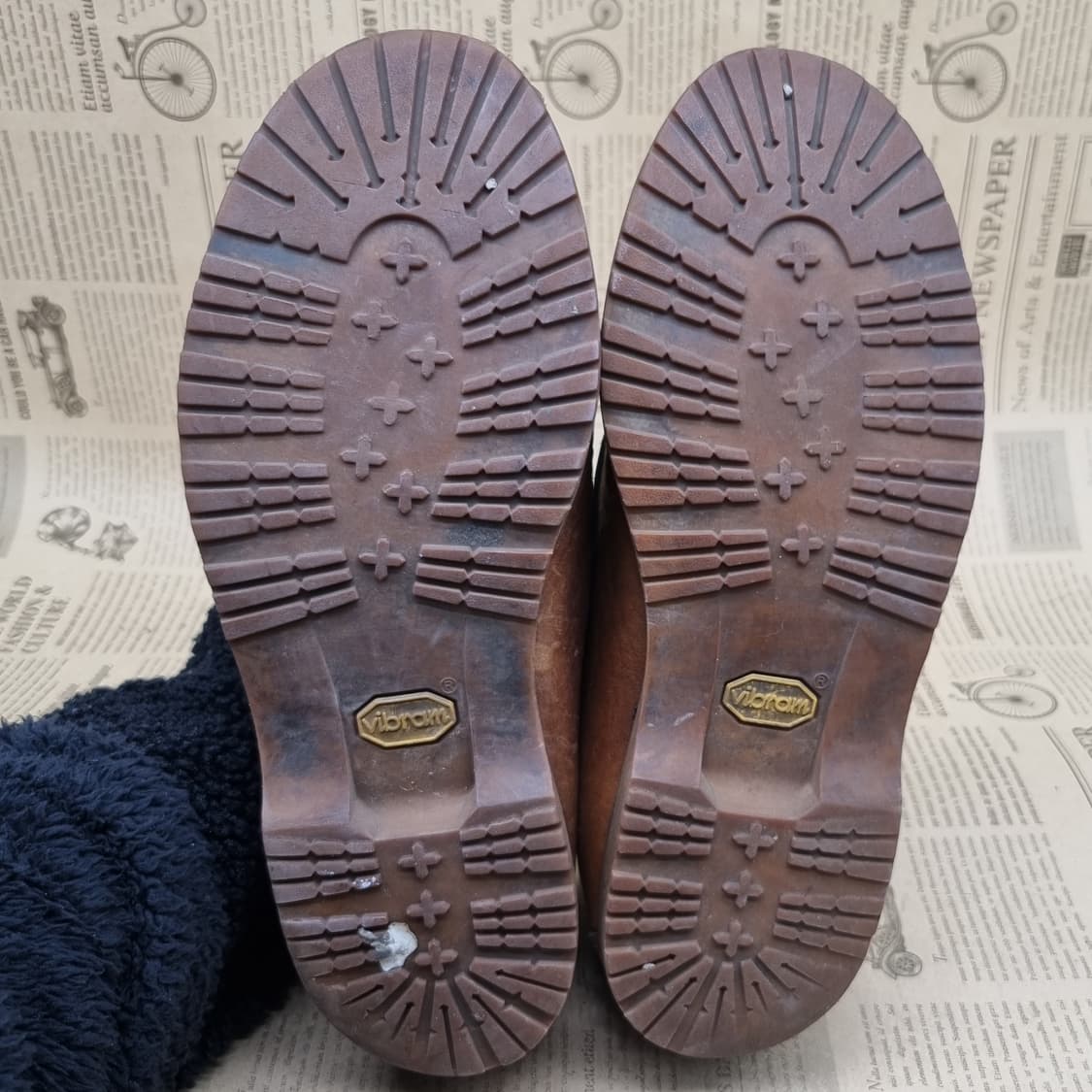 팀버랜드 브라운 레더 보트슈즈275 상품이미지3