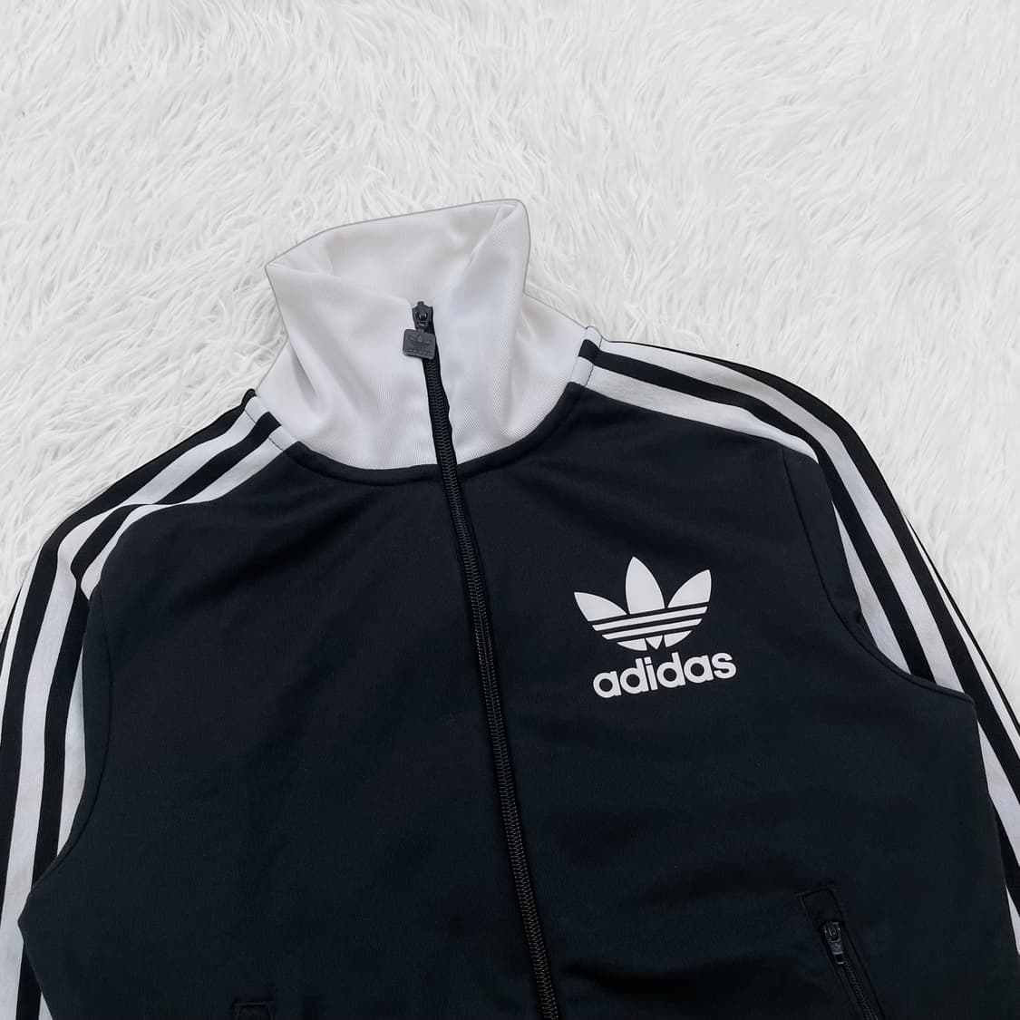 아디다스 베켄바우어 트랙탑 져지 블랙 화이트 상품이미지4