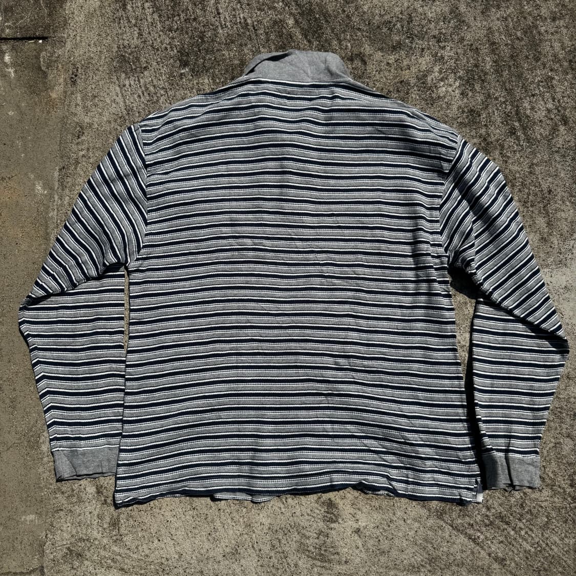 [XL] 90s Stussy 스투시 단가라 카라 긴팔티 상품이미지2