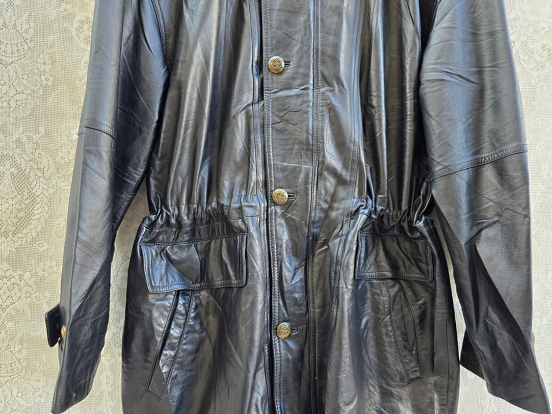 90s 양가죽 사파리 자켓 상품이미지3