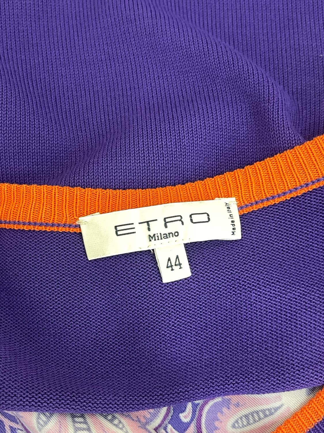 에트로 페이즐리 실크 혼방 니트 상품이미지7