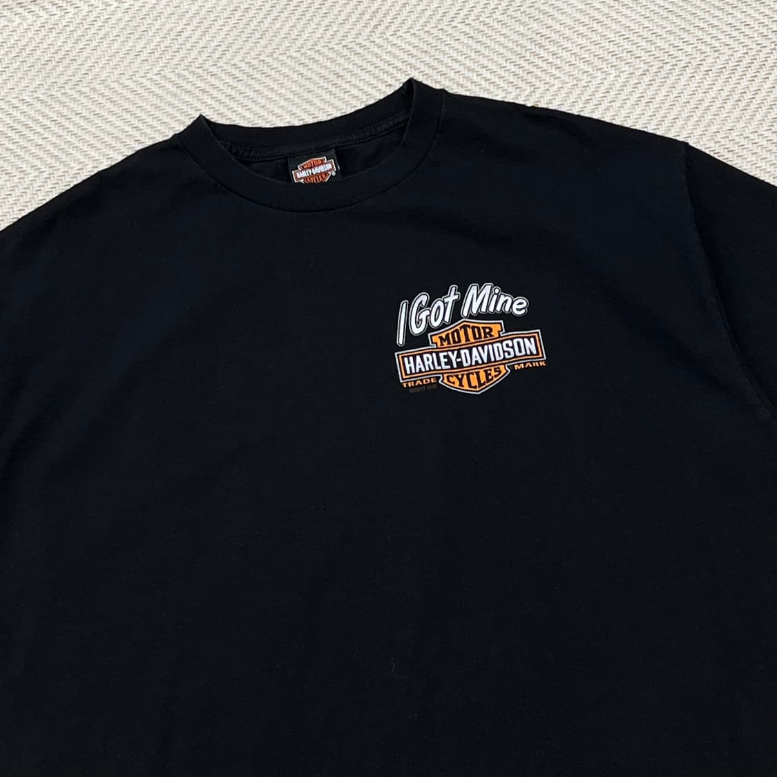 할리데이비슨 프린팅 반팔티 r3114 상품이미지3