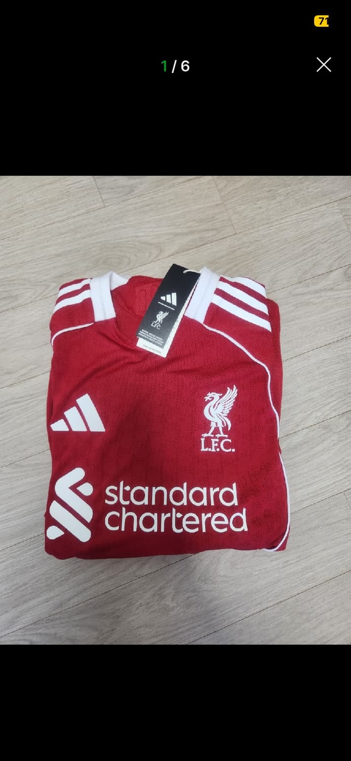 아이다스 리버풀 어센틱 긴팔 m 상품이미지1