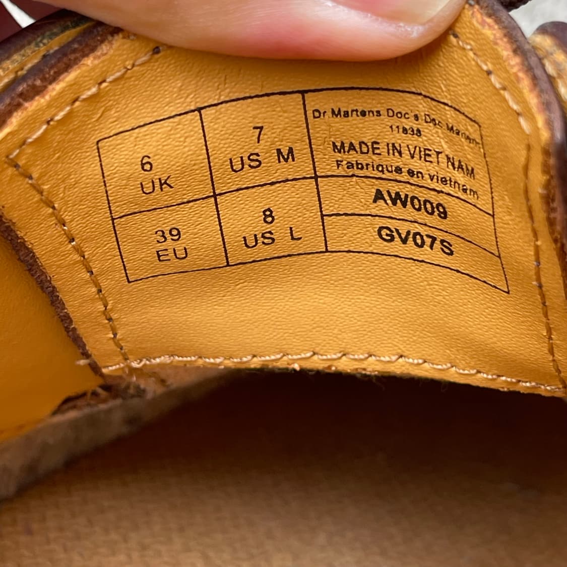 [6UK] 닥터마틴 1461 크레이지호스 (250~255) 상품이미지7