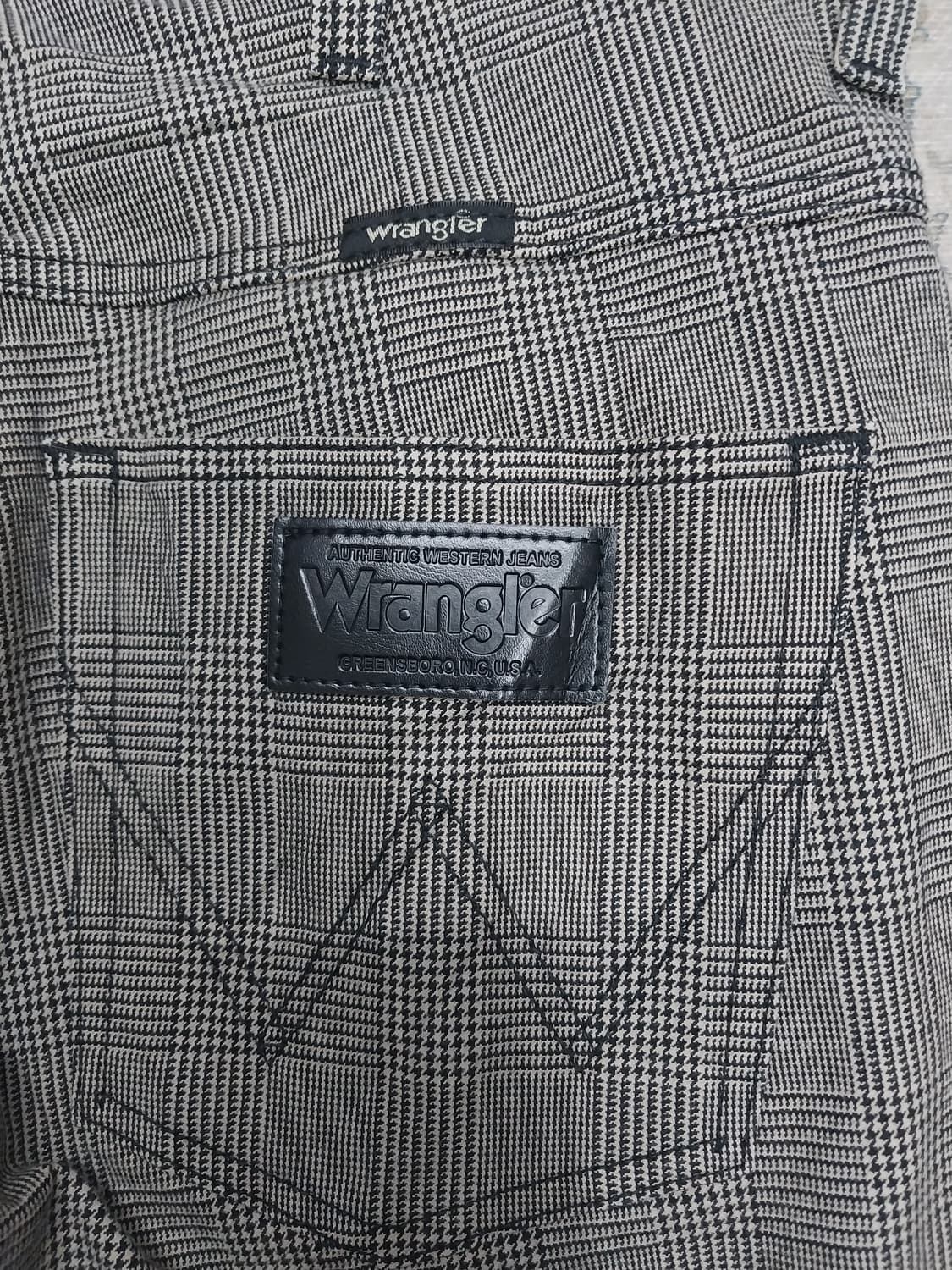 wrangler 랭글러 체크 치노팬츠 34사이즈 상품이미지2