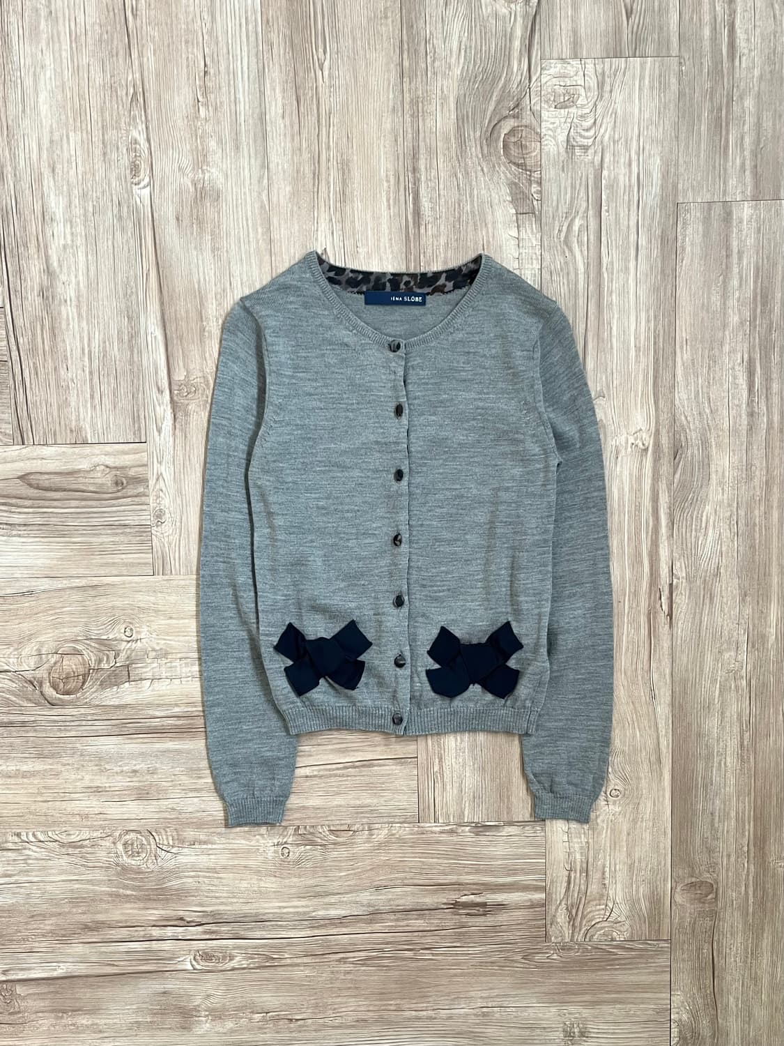IENA SLOBE 리본 포켓 가디건 상품이미지1