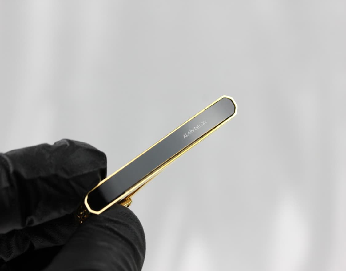 알랭들롱 A+등급 4.9cm 남자 명품 넥타이핀 빈티지 상품이미지5