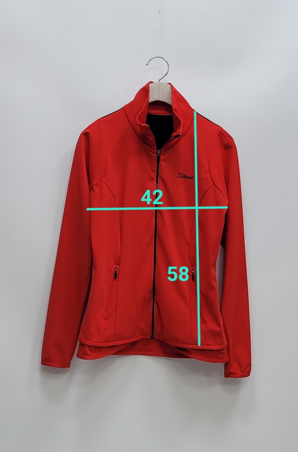 Titleist 타이틀리스트 골프 하이넥 기능성 자켓 / 여 S 레드
 상품이미지10
