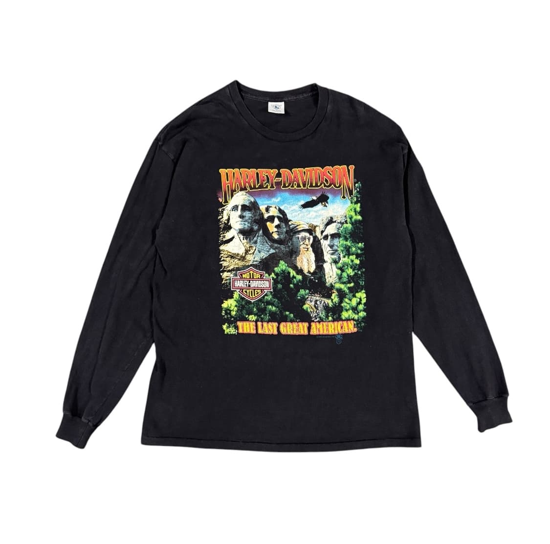 빈티지 80s Harley Davidson 할리데이비슨 롱슬리브 티셔츠 상품이미지1
