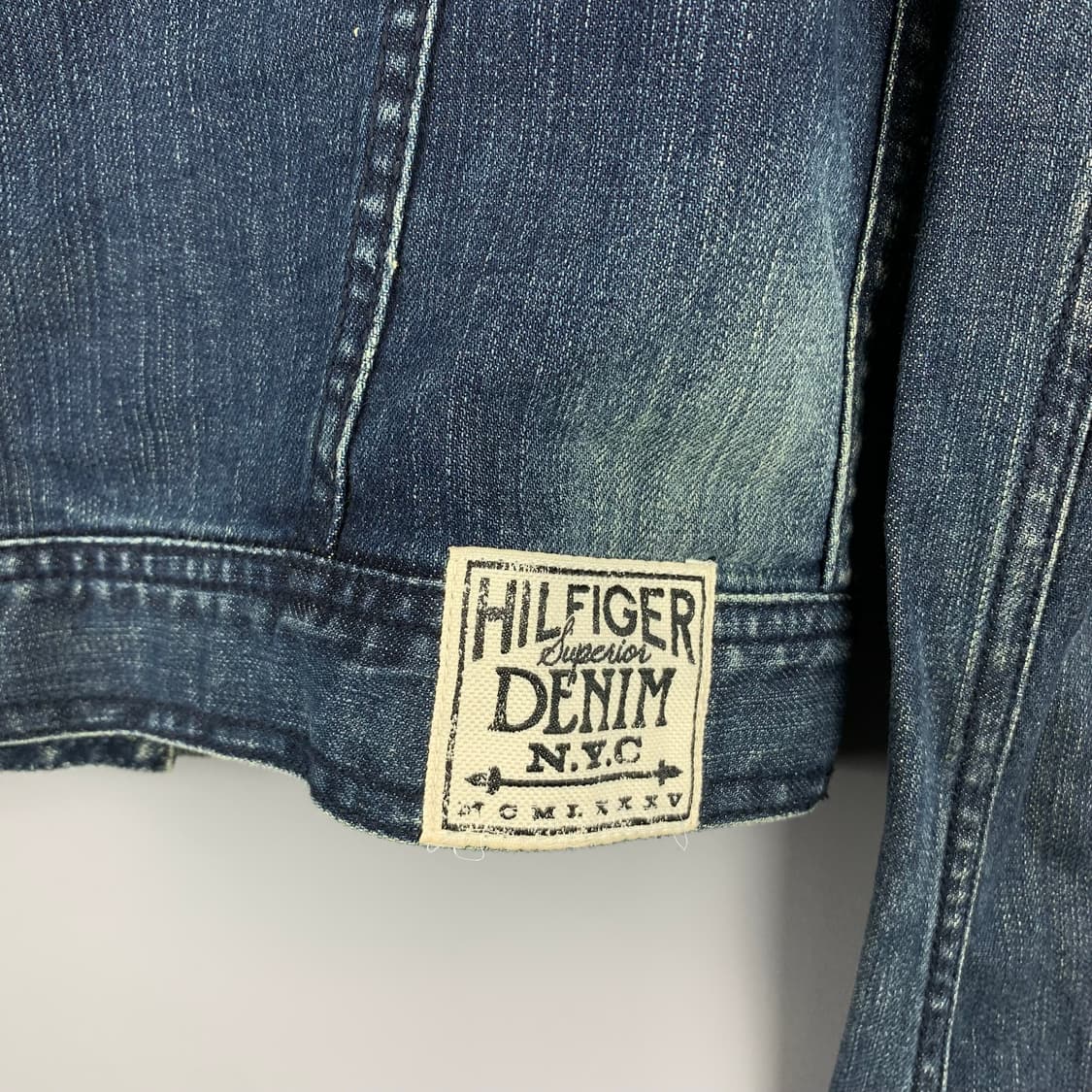 타미힐피거 와투케 워싱 데님 자켓 상품이미지5