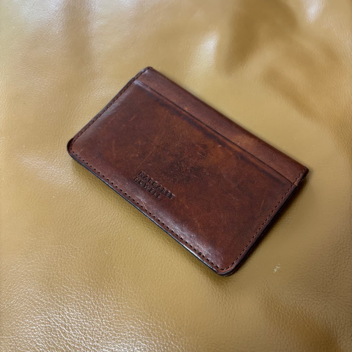 PORTER 포터 마가렛호웰 레더 월렛 카드 지갑 브라운 상품이미지2