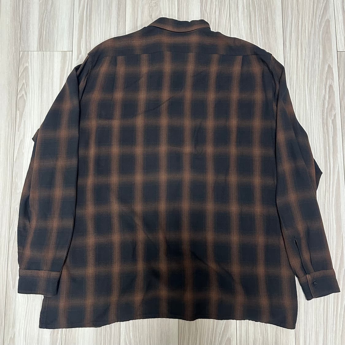 코모리 COMOLI 레이온 오픈카라셔츠 24SS Z01-02005 상품이미지7