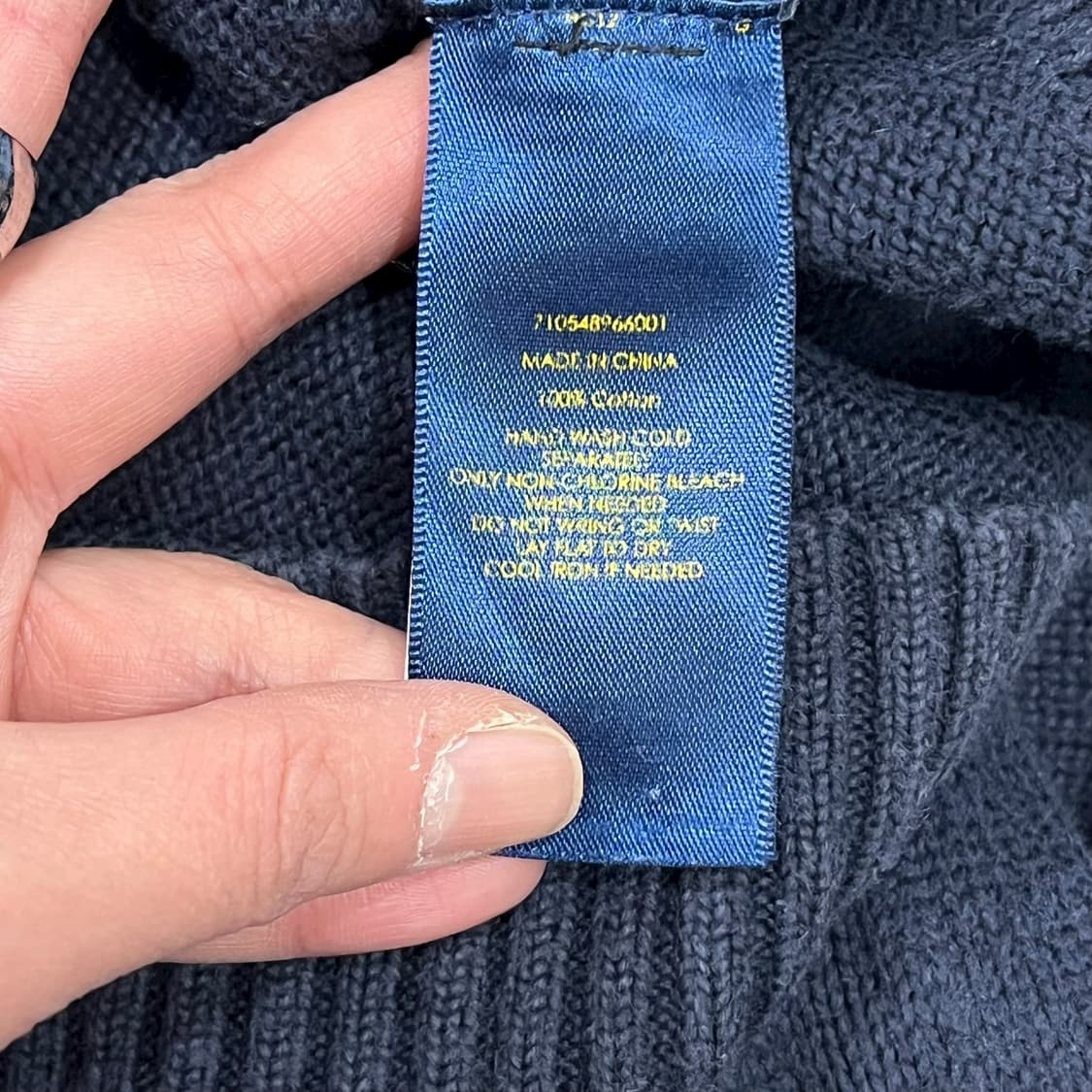 폴로 랄프로렌 반집업 니트 s08530 상품이미지8