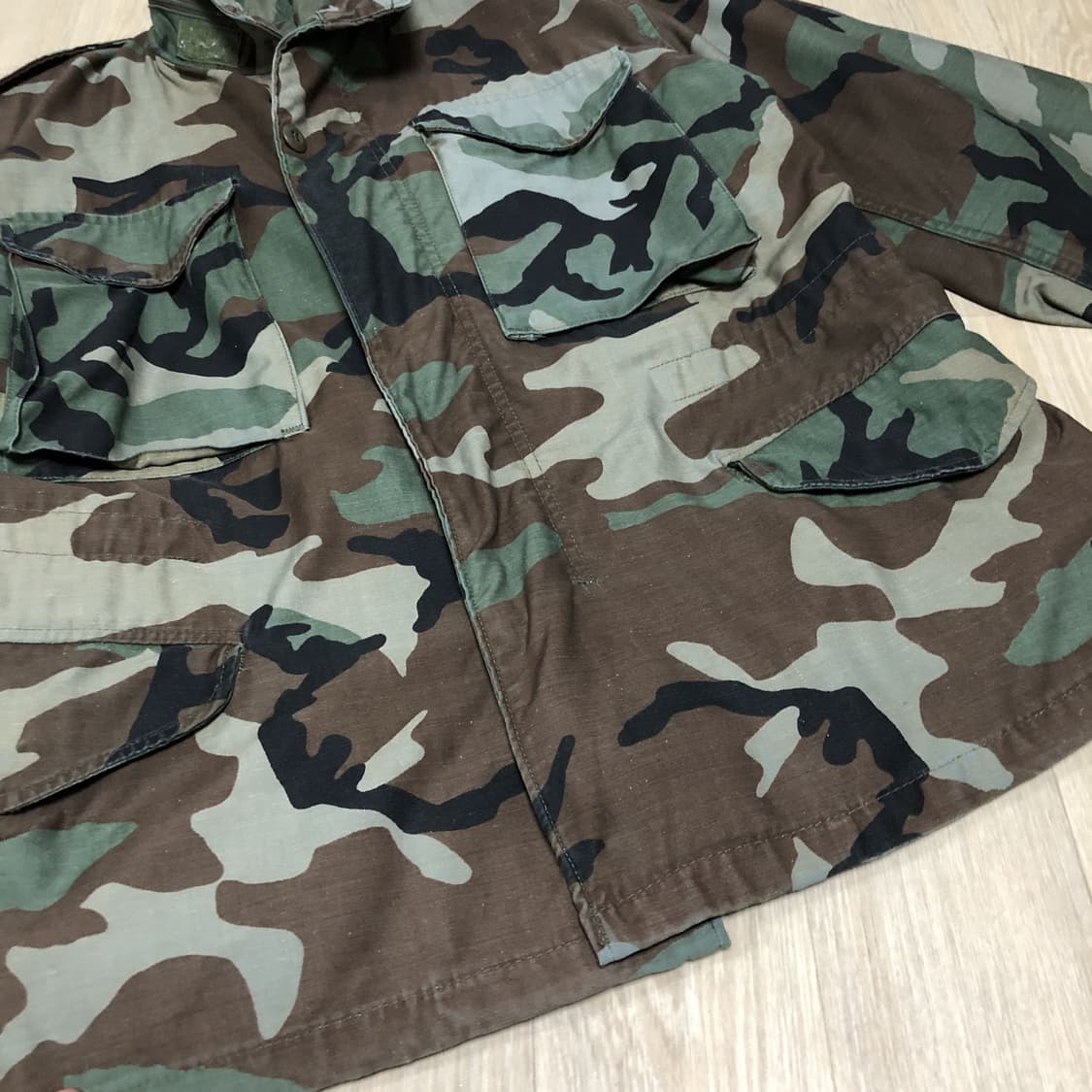 (S-R) 미군 US ARMY 우드랜드 필드자켓 M-65 야상 상품이미지2