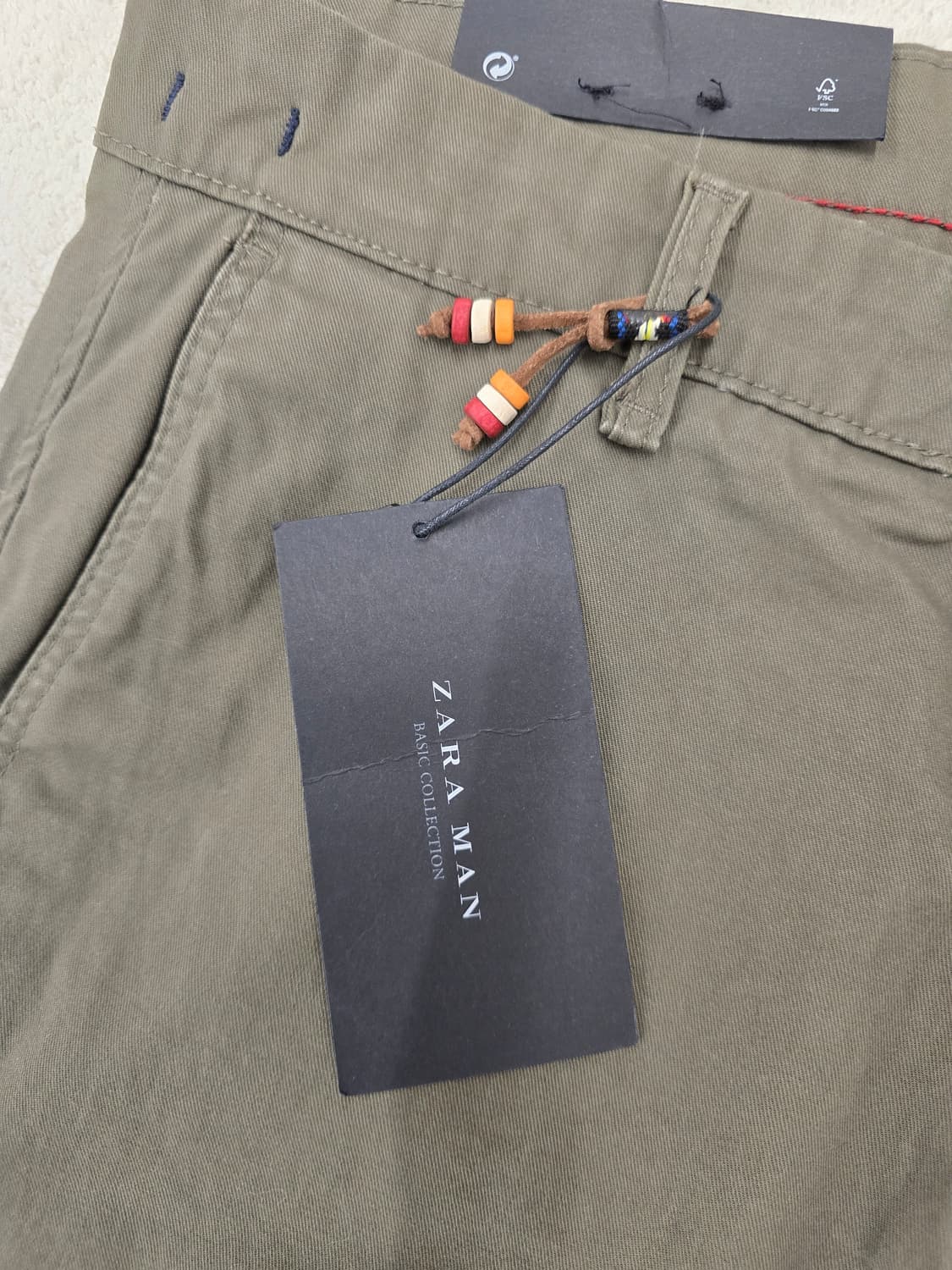 자라맨 새상품 남자 면바지. 
싸이즈30 상품이미지3