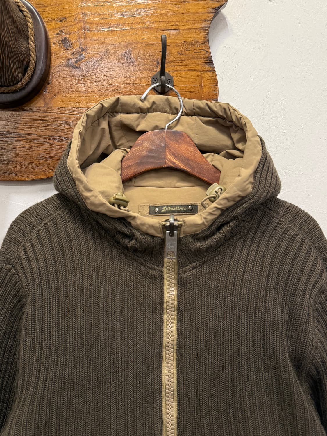 M) Schott Reversible Nylon Hood Jacket 상품이미지7