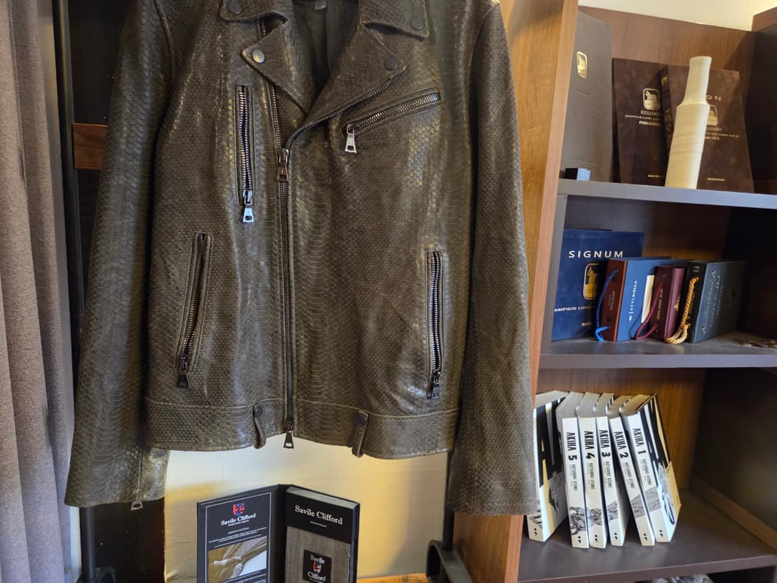 존바바토스 스네이크스킨 라이더자켓 상품이미지3