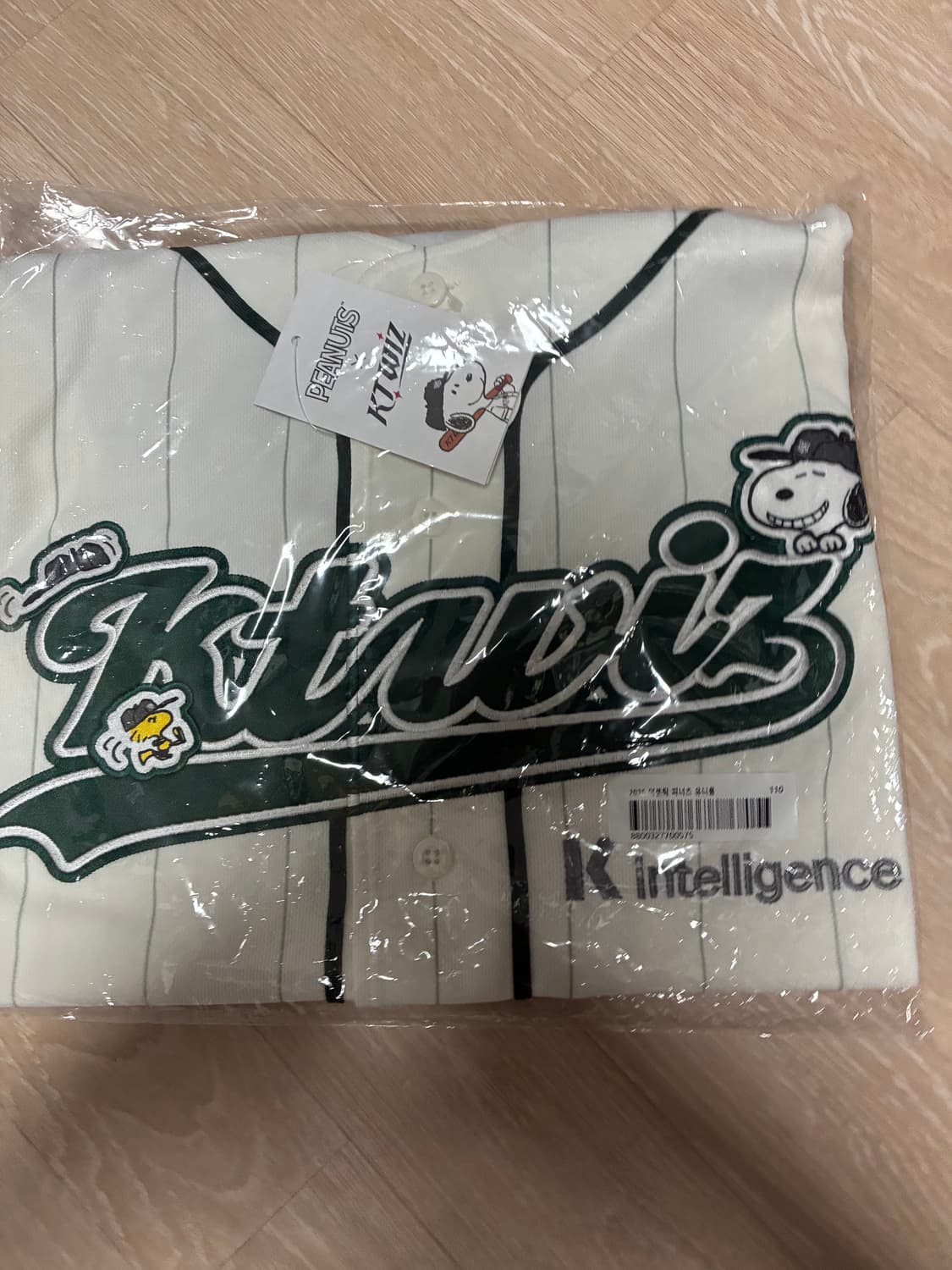 KT WIZ 스누피 유니폼 어센틱 110 새상품 안현민 소형준 박영현 상품이미지2