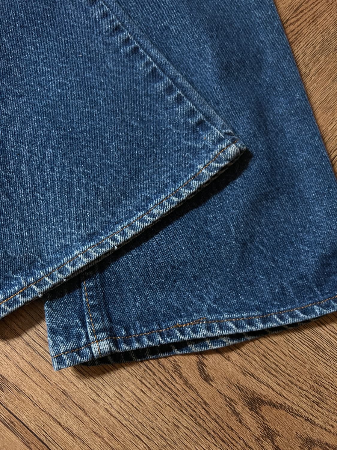 [34]80's 리바이스 USA 20517-0217 오렌지탭 플레어진 상품이미지8