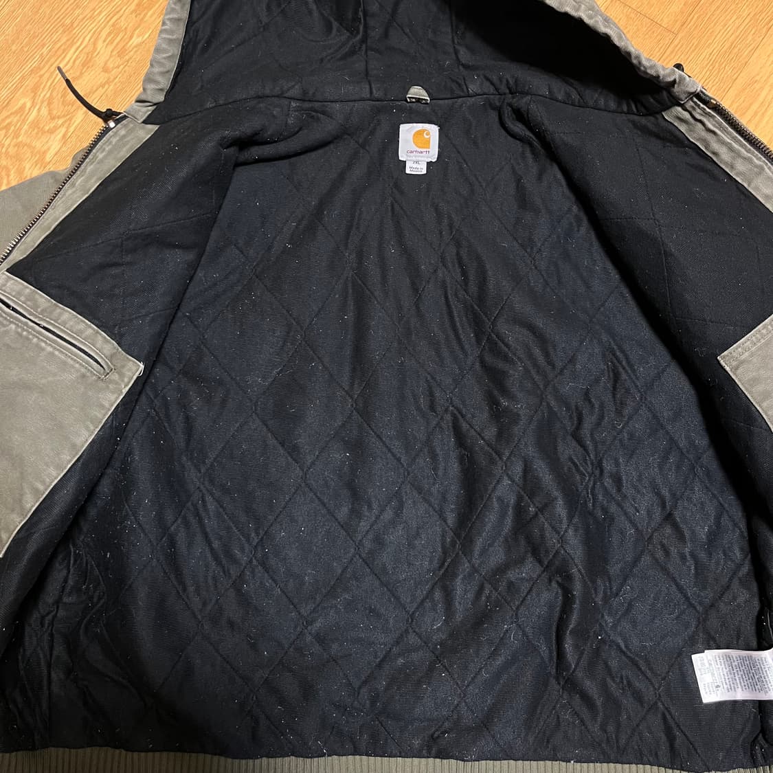 [XXL] 칼하트 J130 액티브 자켓 ARG 상품이미지5