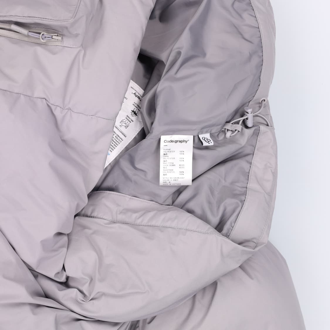 [M] 코드그라피 공용 덕다운 푸마 숏패딩 0106J 상품이미지5