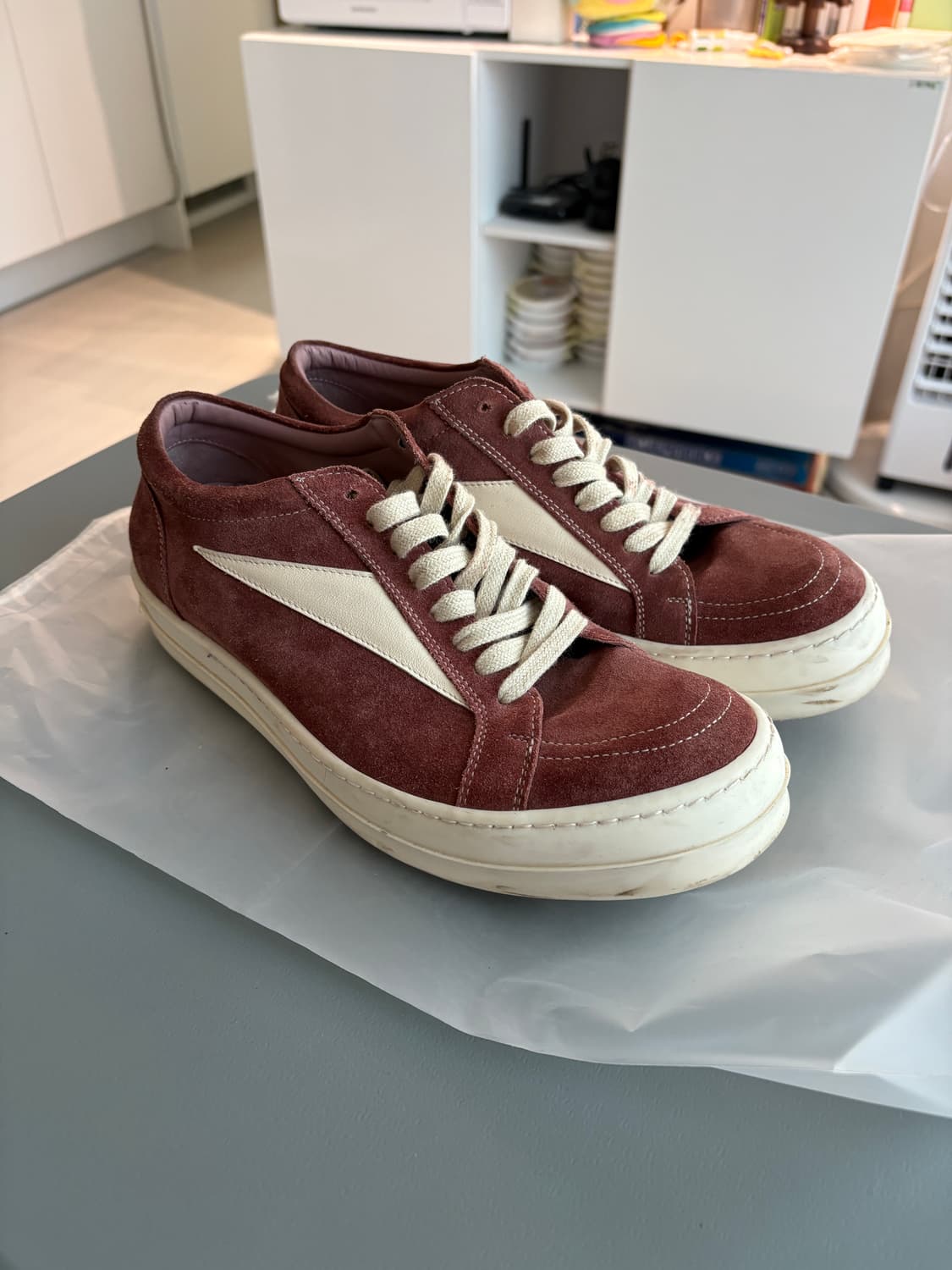 릭오웬스 반스 더스티핑크 41 상품이미지6