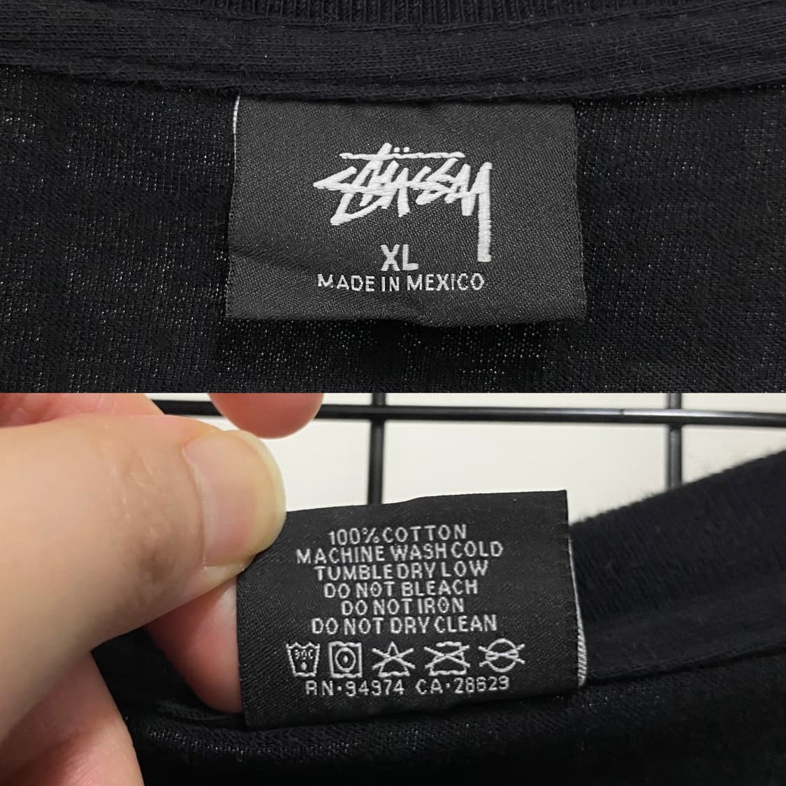 스투시 베이직 스탁 로고 반팔 티셔츠 상품이미지6