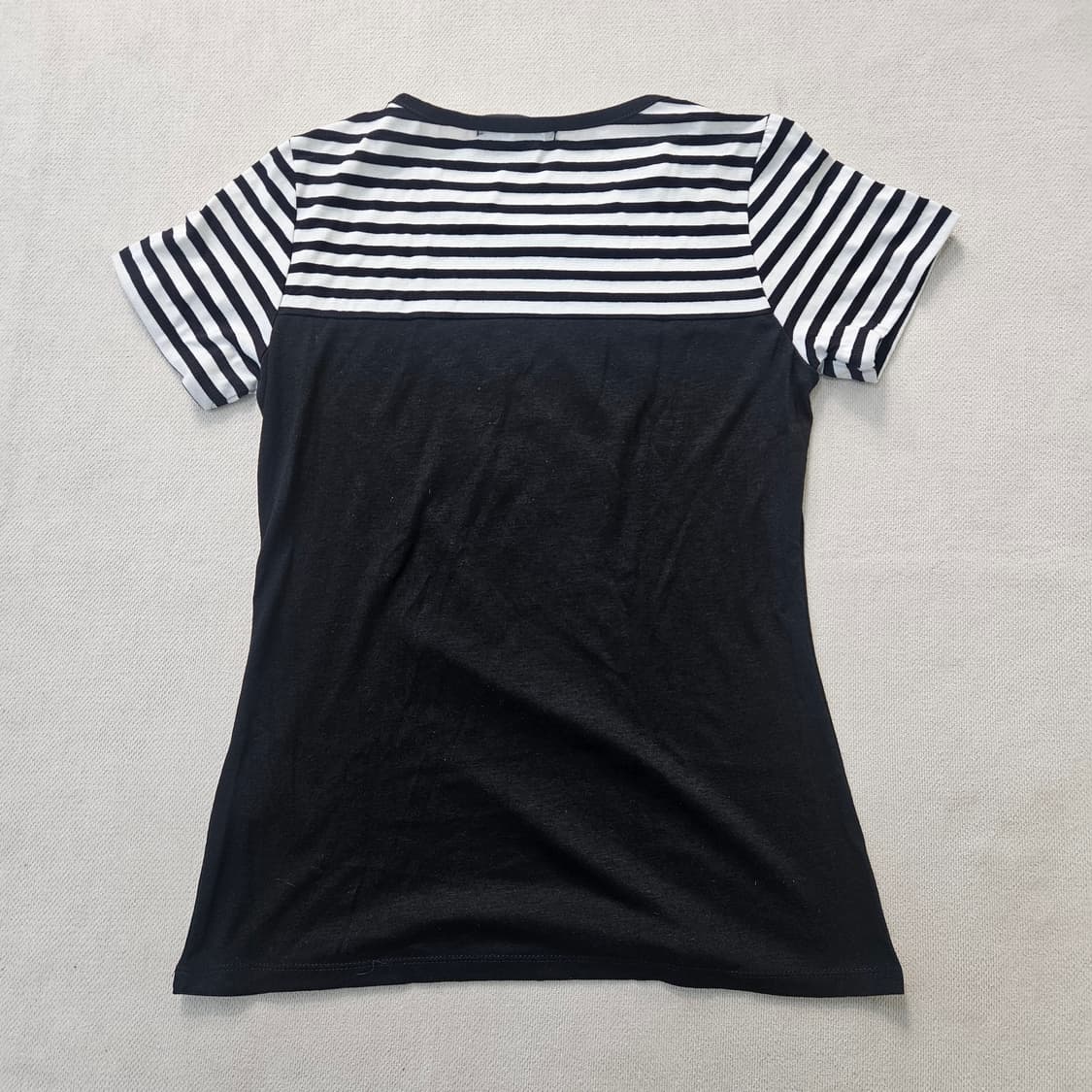 90 YESSE 여성 스트라이프 반팔티 0402Y 상품이미지2