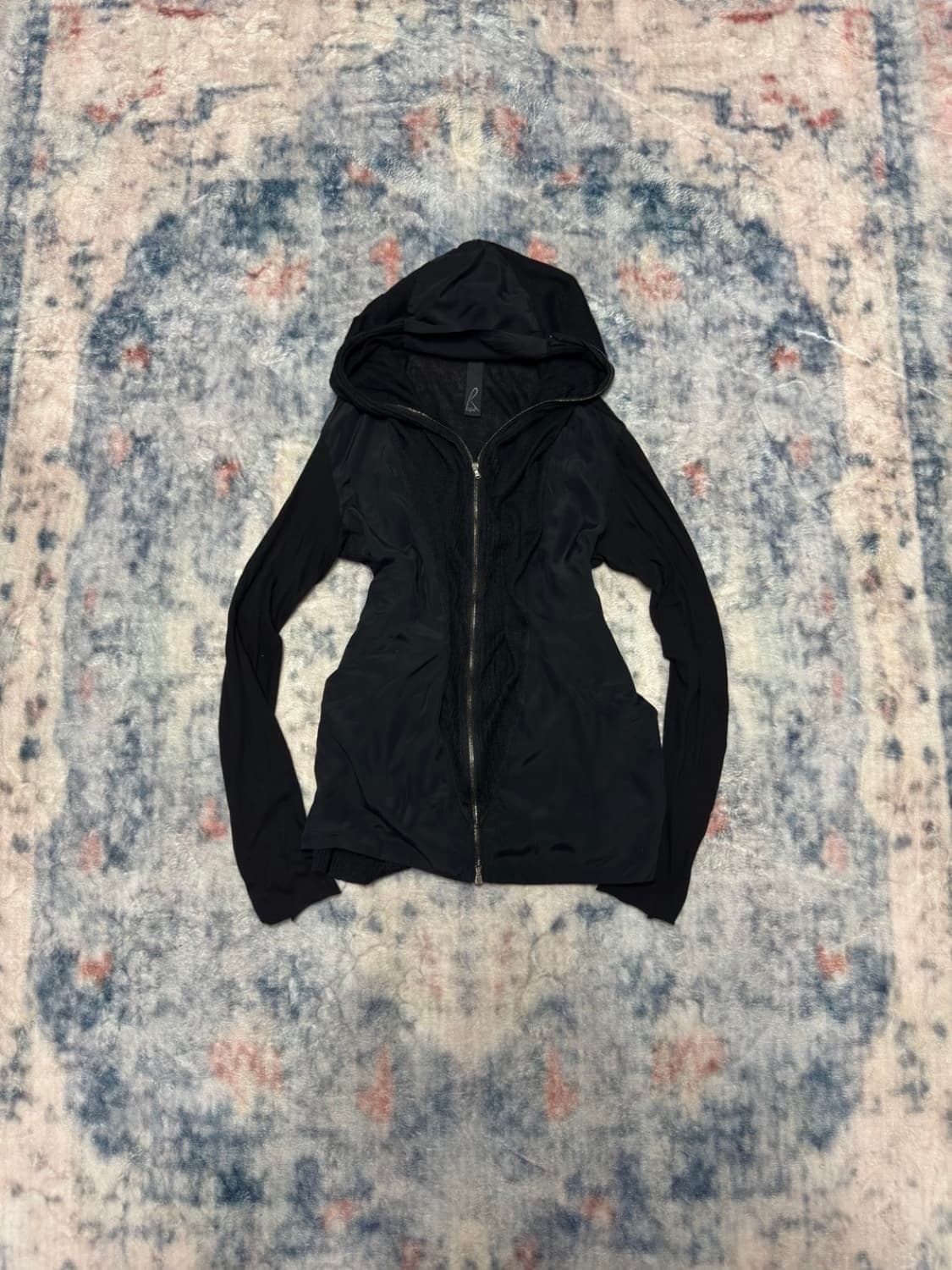 릭 오웬스 일라리아 니스트리 아카이브 믹스 풀 집업 자켓 상품이미지2