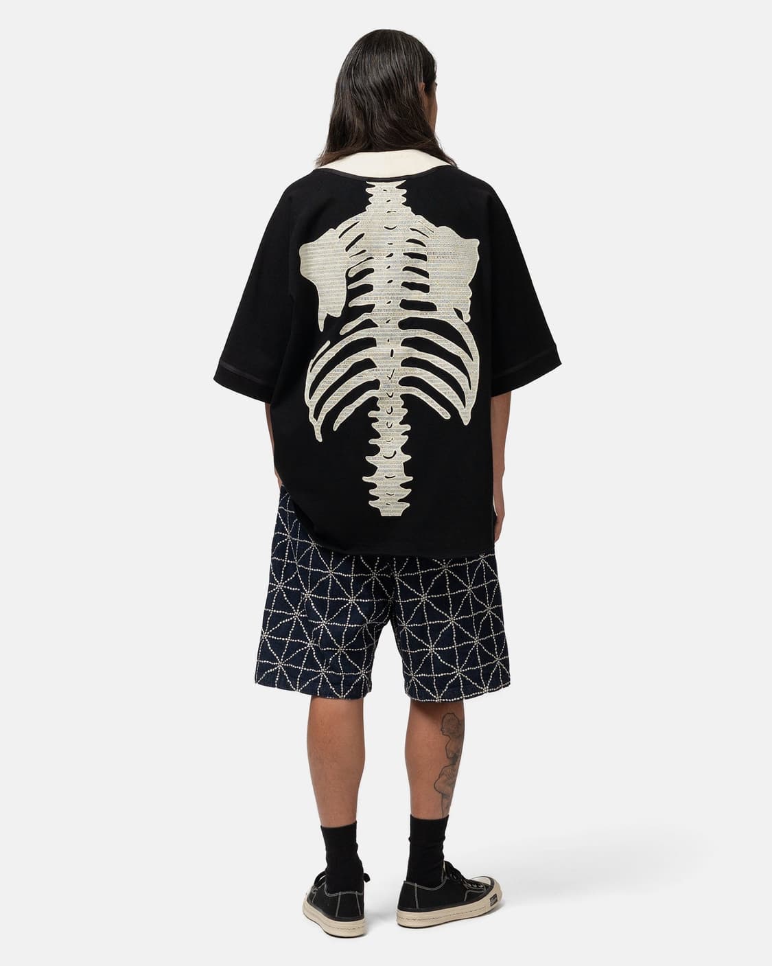 캐피탈 베이스볼 본 셔츠 키나리 블랙 상품이미지6