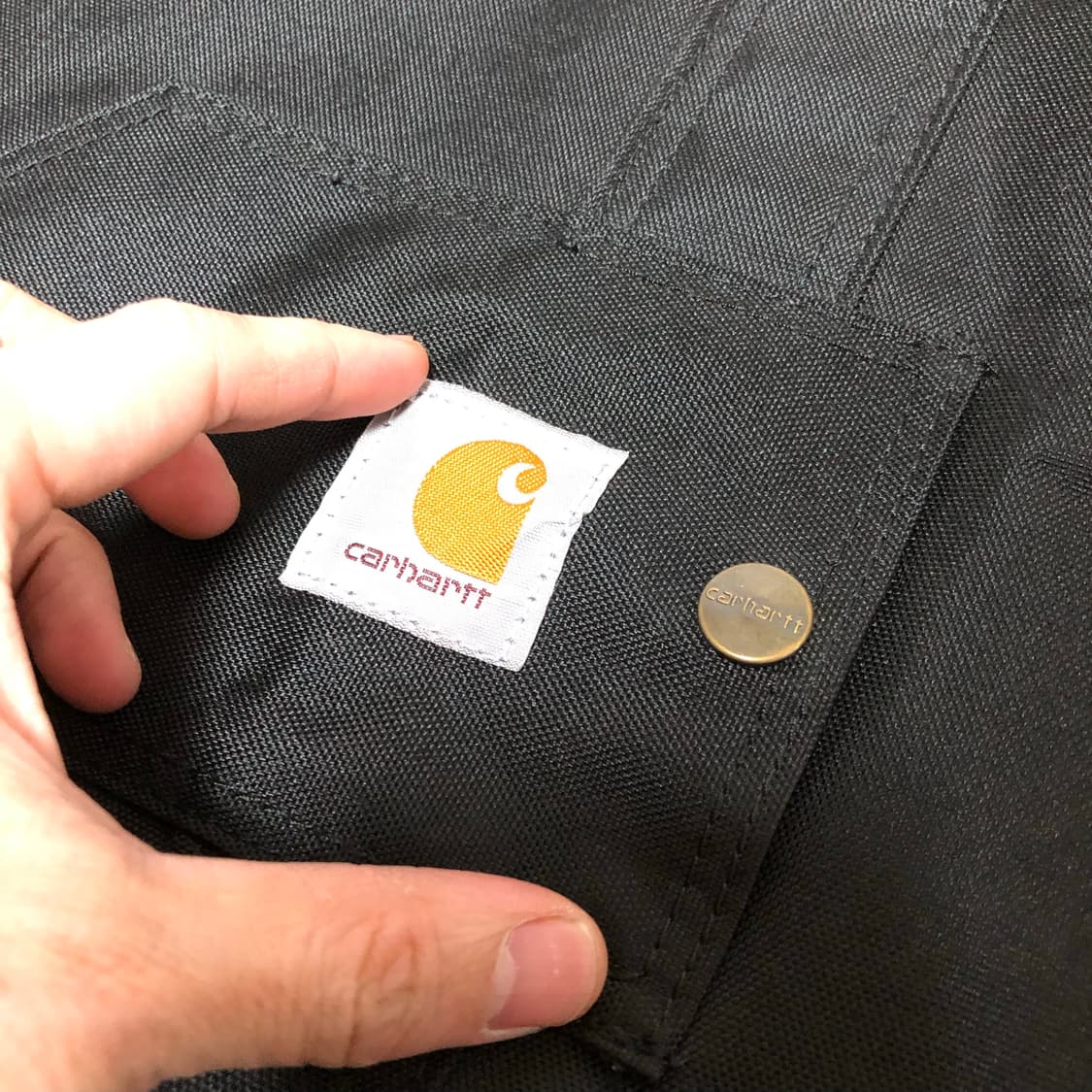 (OS) 칼하트 Carhartt 에센셜 토드백 블랙 칼하트 가방 상품이미지7