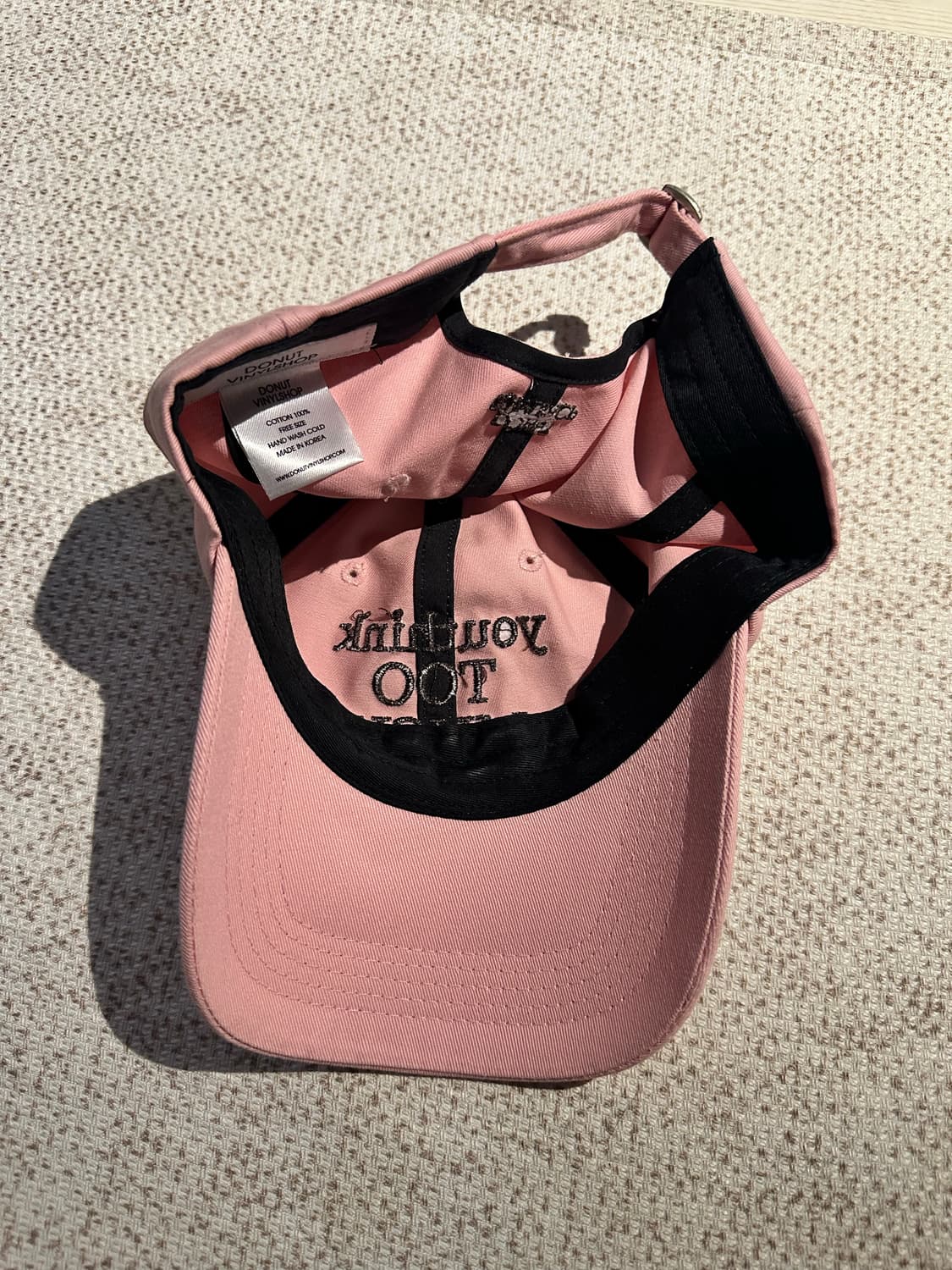 도넛바이닐샵 모자  상품이미지2