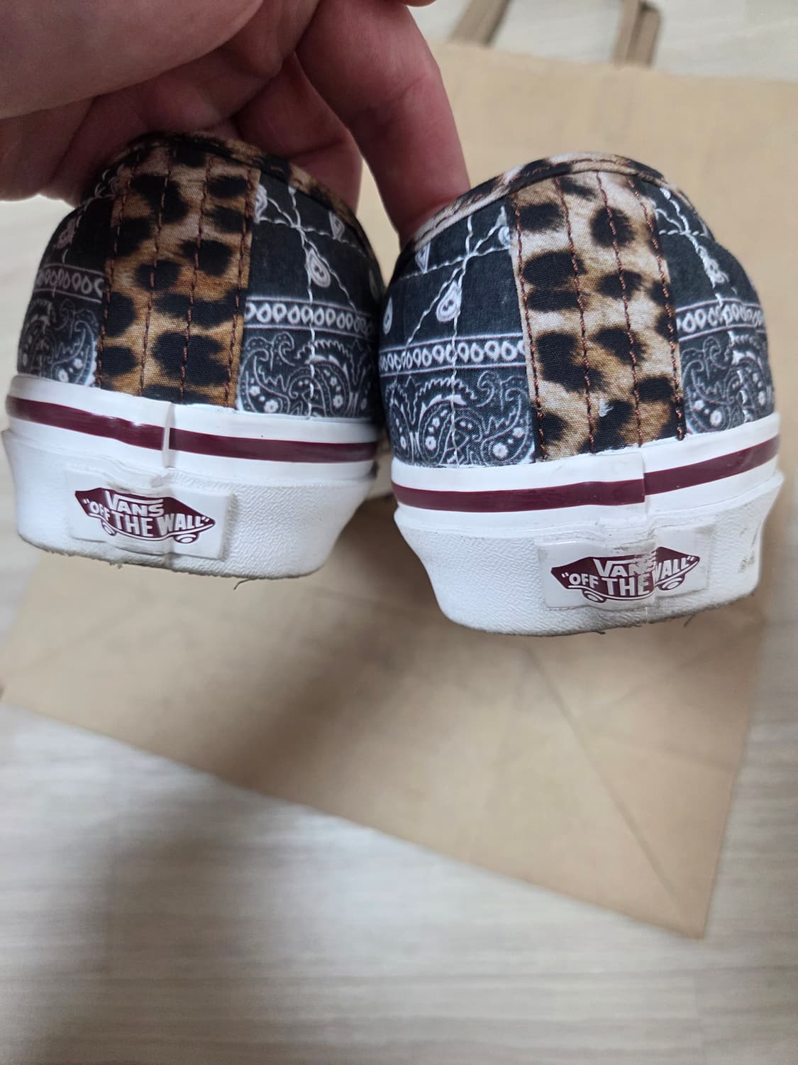 (260) 반스 어센틱 44dx 애너하임 팩토리 패치워크 상품이미지2