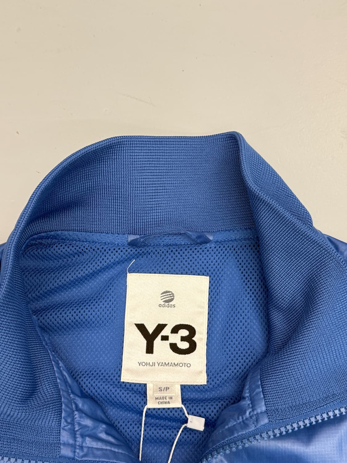 Y-3 요지야마모토 블루 폴리쉘 집업 자켓 상품이미지7