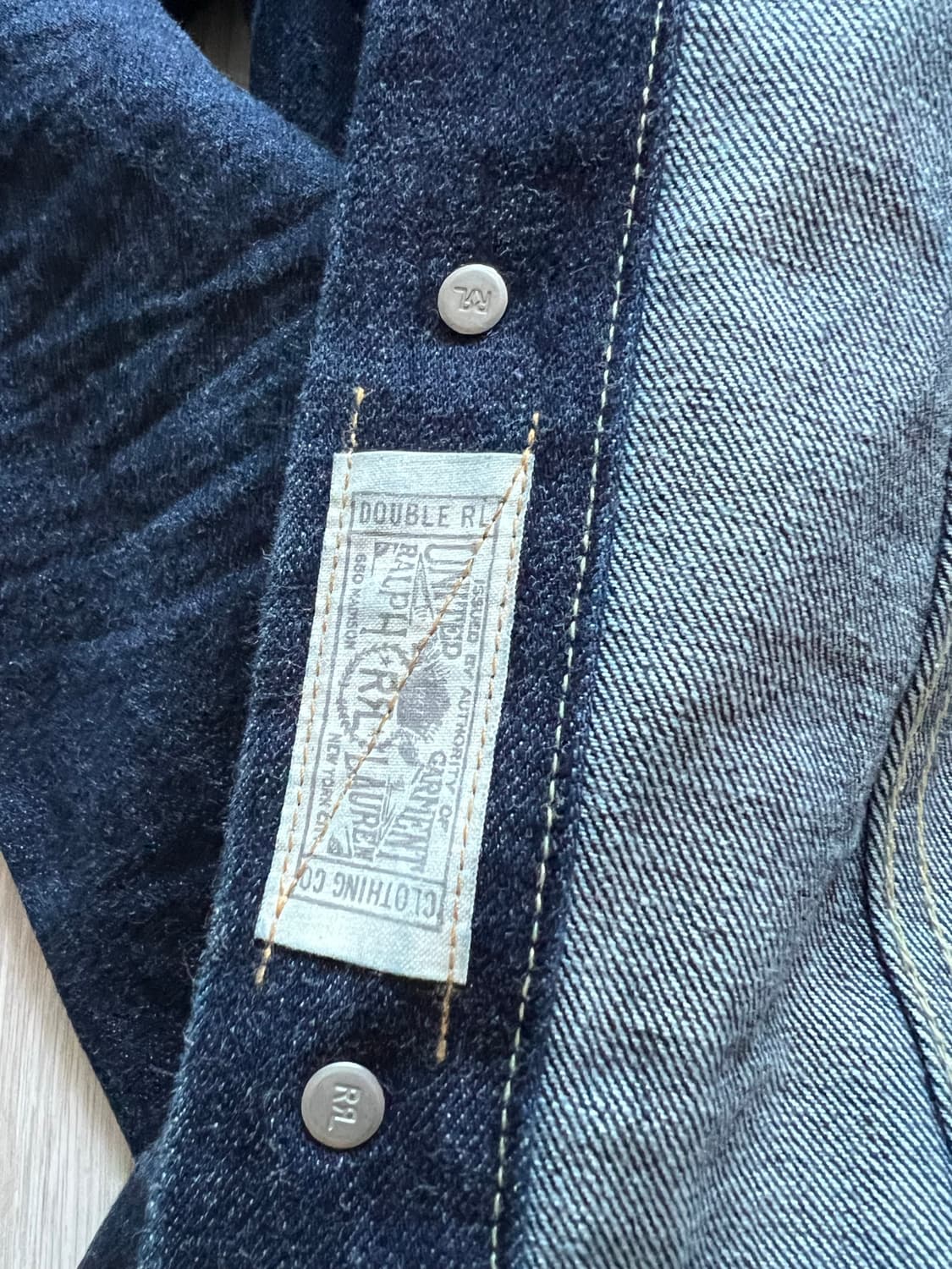 RRL rigid one washed (M) 상품이미지5