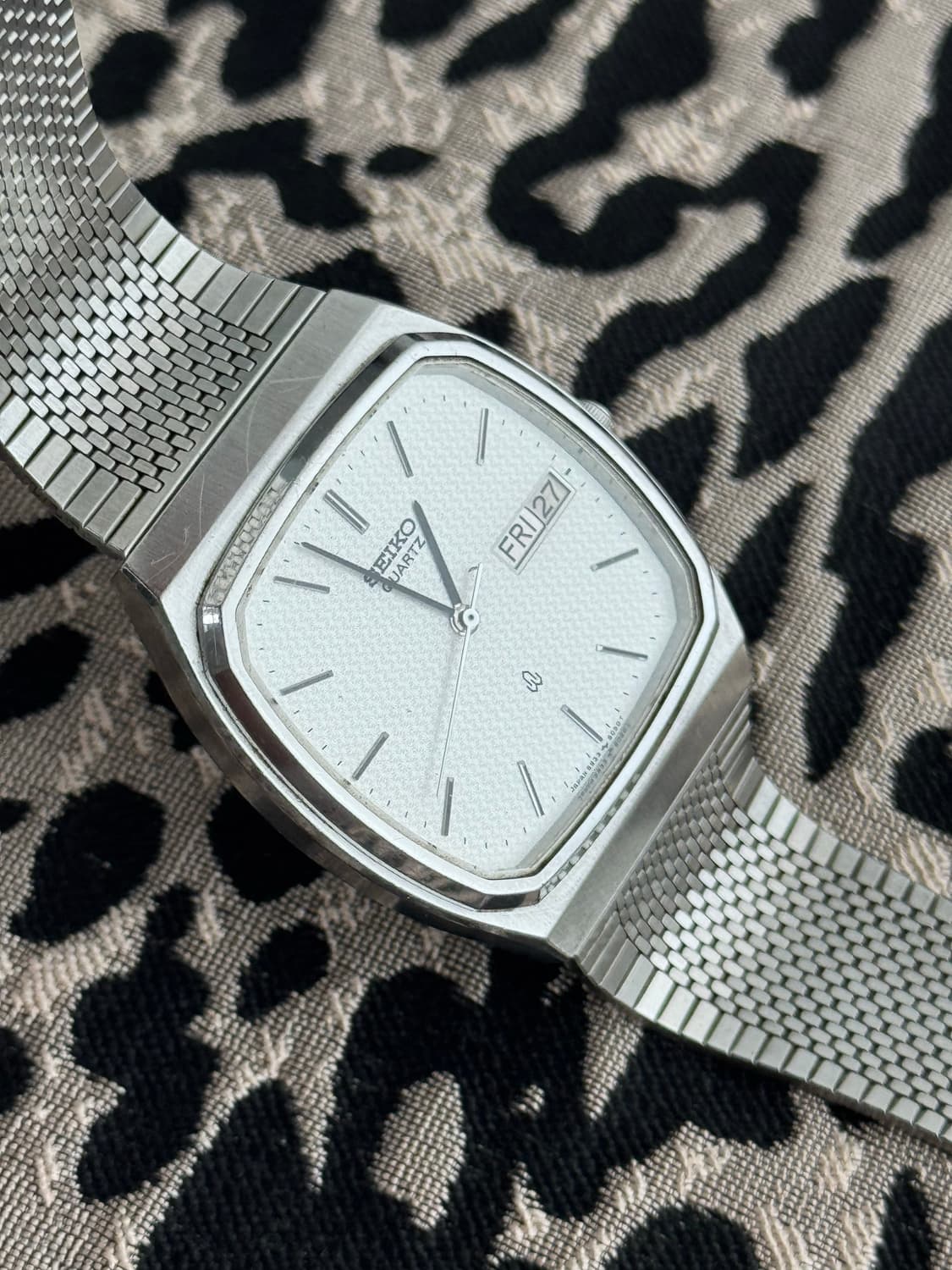 80s 빈티지 세이코 쿼츠 상품이미지5