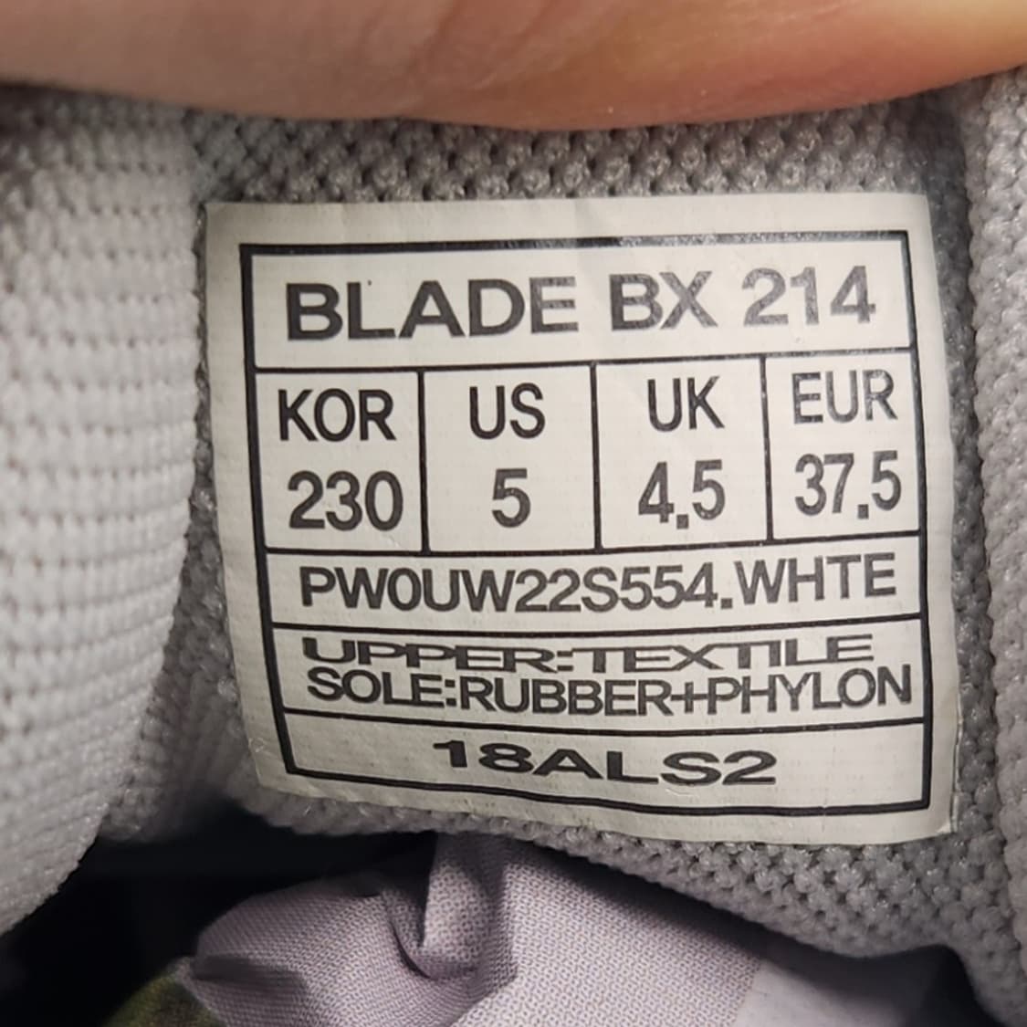 oo 프로스펙스 다이얼 여성워킹화230 상품이미지6