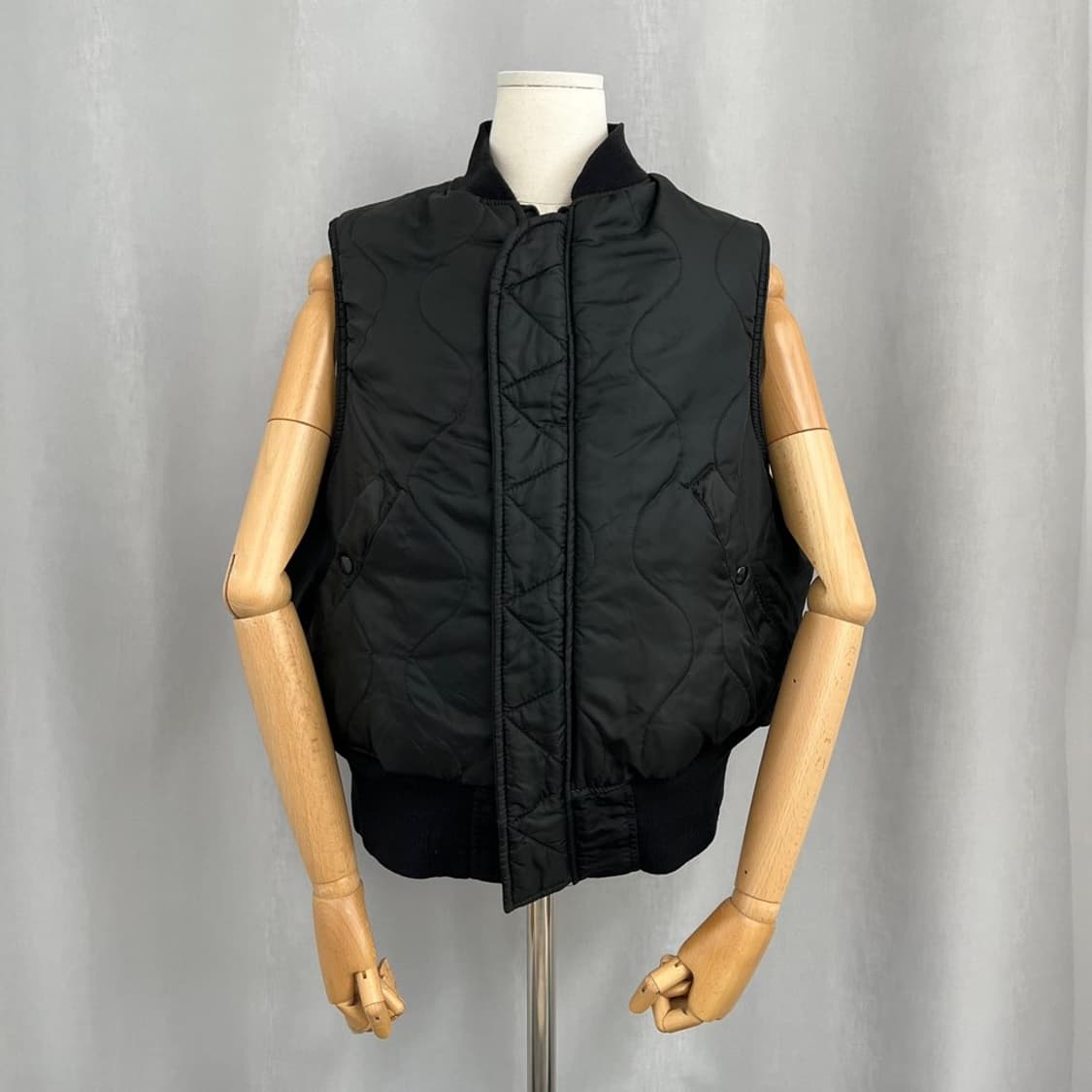 알파인더스트리 MA-1 집업 베스트/#3605 상품이미지4