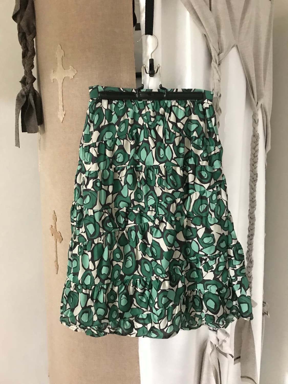 vintage pattern skirt 상품이미지5