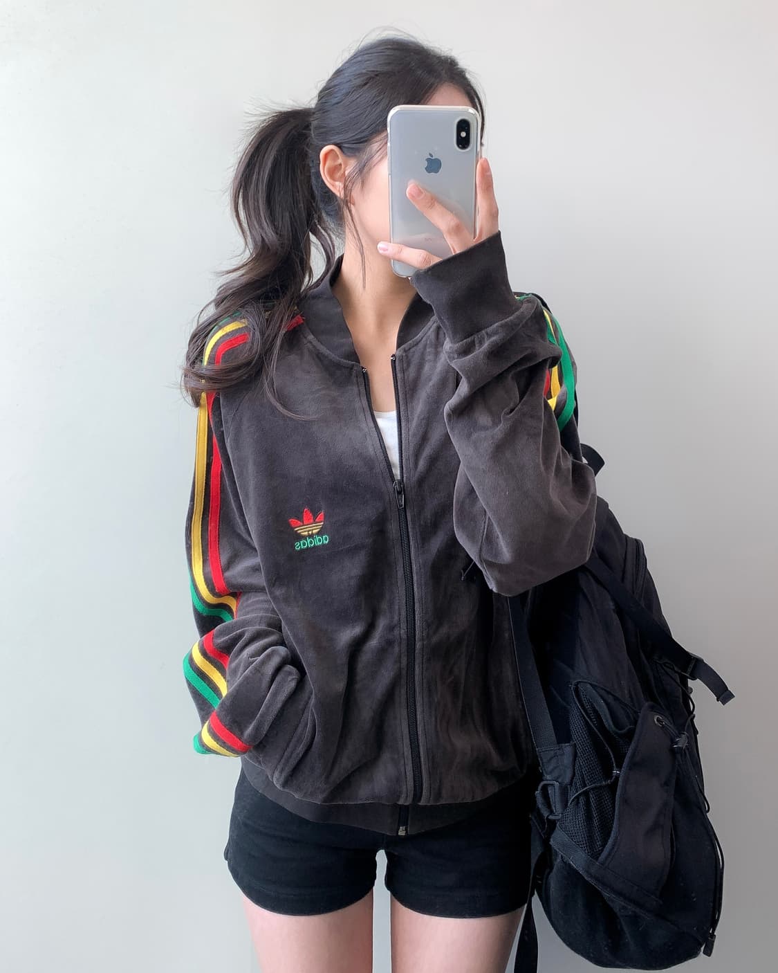 아디다스 벨벳 집업 상품이미지2