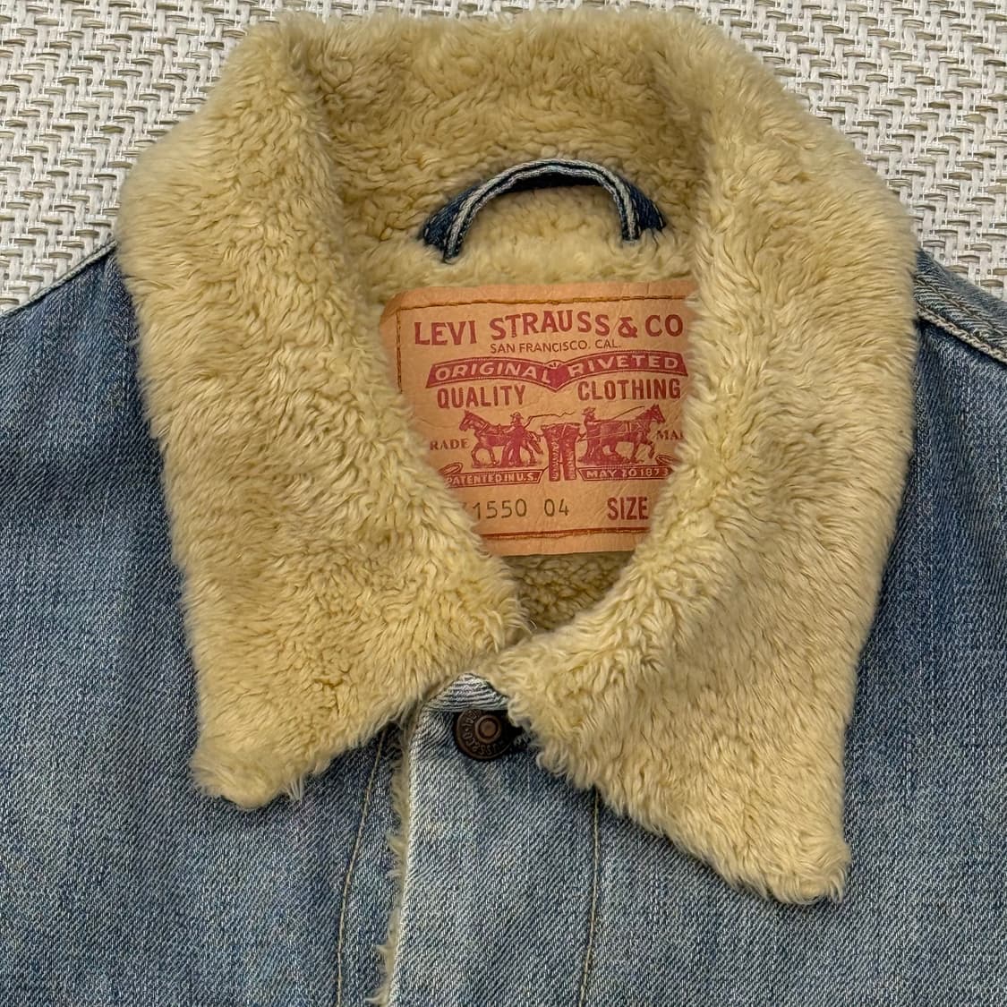 리바이스 쉐르파 데님 자켓 r2374 상품이미지7