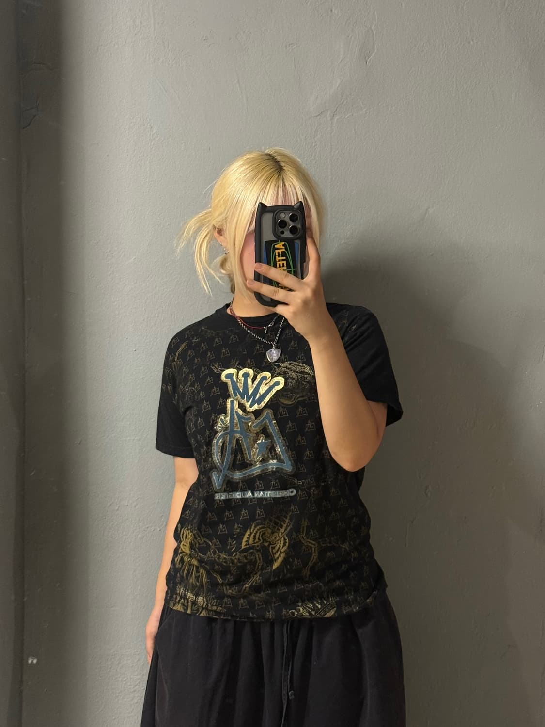christian Audigier printing detail top 상품이미지2