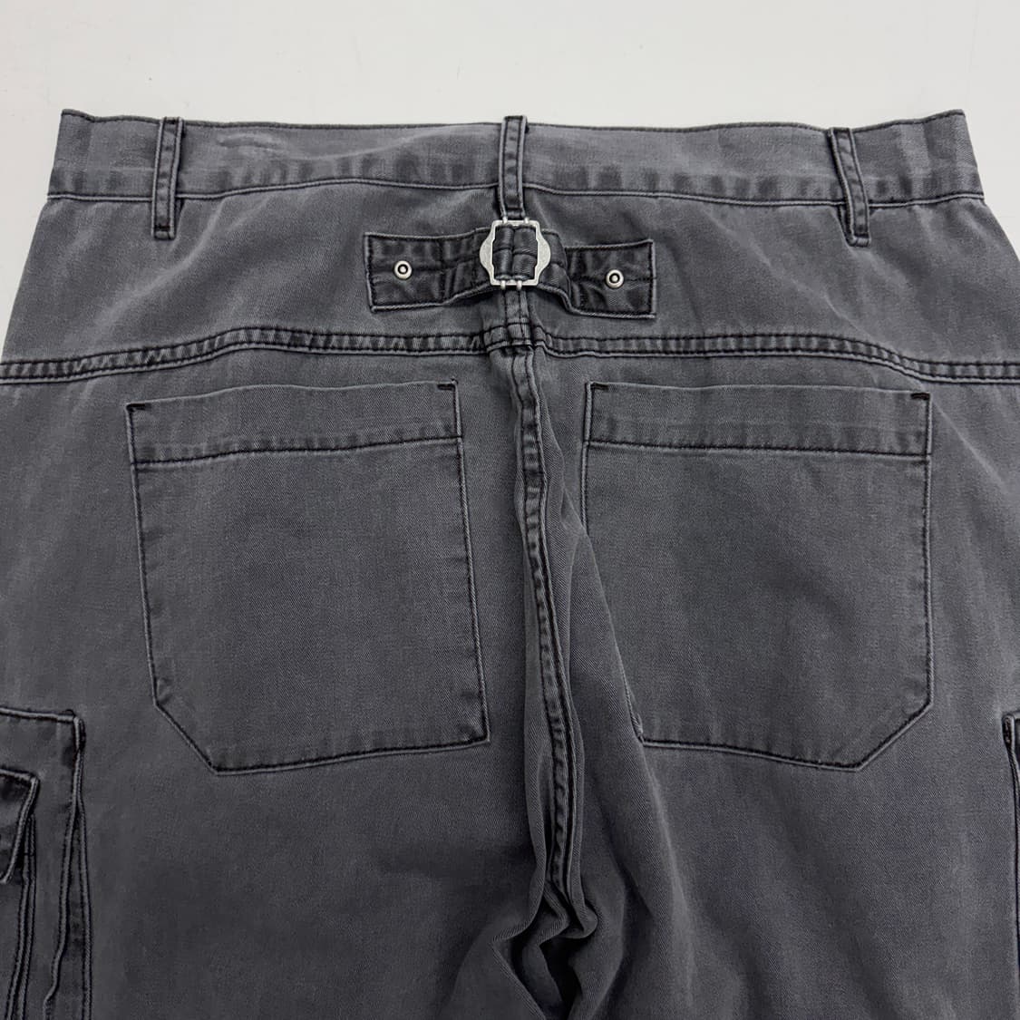 밀로 아카이브 멀티포켓 탄창 와이드 워싱 카고팬츠 상품이미지7