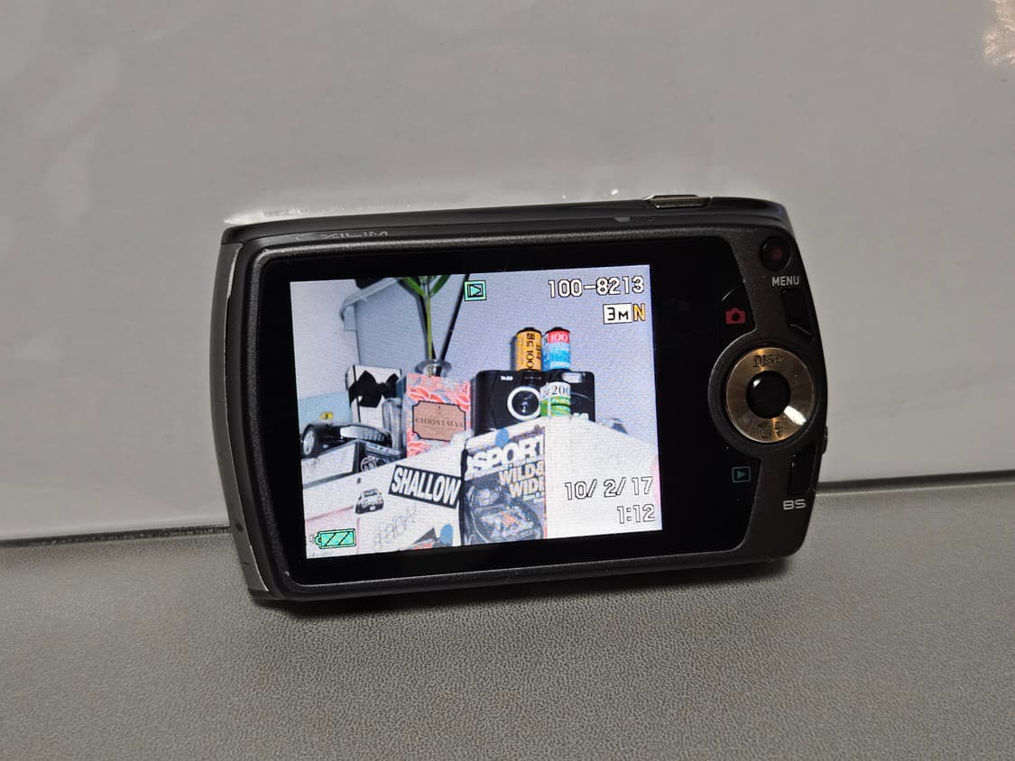 카시오 엑슬림 z370 빈티지 디카 상품이미지4