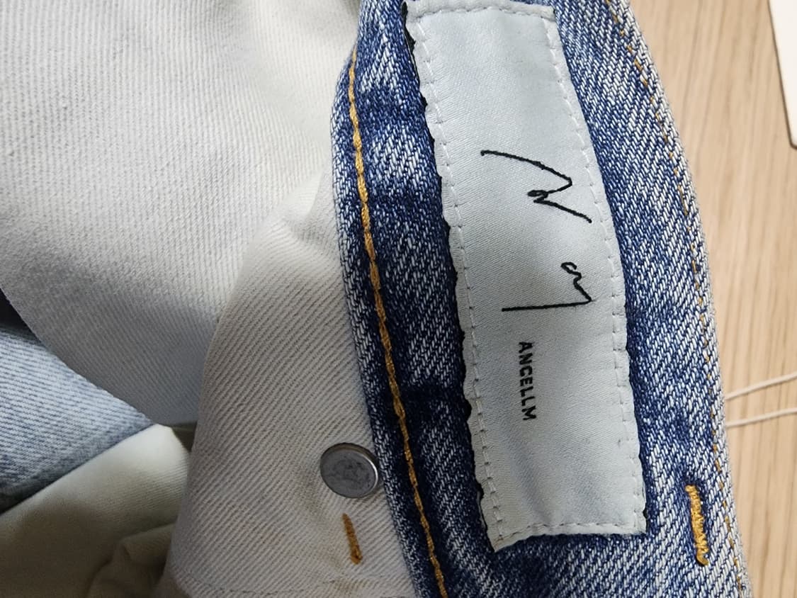 [3] 안셀름 5p 에이징 스트레이트 데님 팬츠 상품이미지3