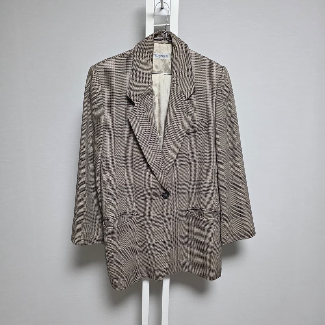 엠포리오 알마니  체크 자켓 상품이미지1