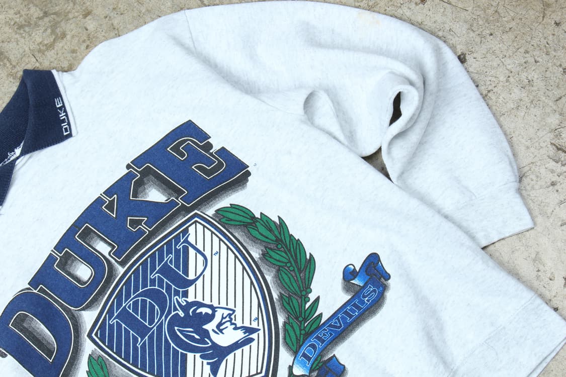 아메리칸 90년대 캐쥬얼 빈티지 카라 맨투맨 상품이미지3